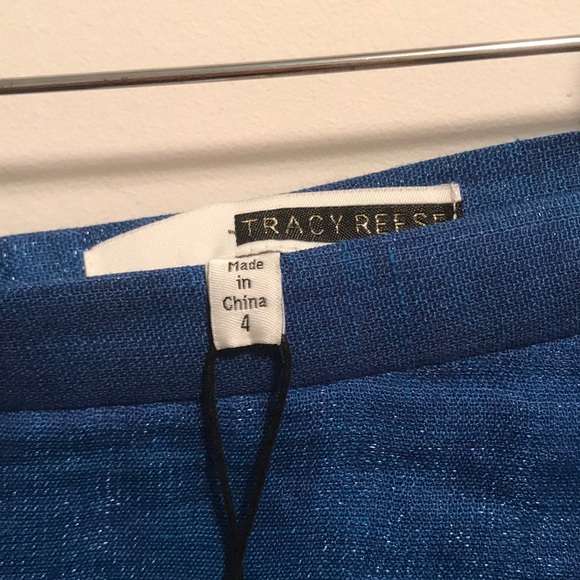 SALE NWT Anthropologie Tracy Reese Cyclamen 4 blue - Picture 4 of 5